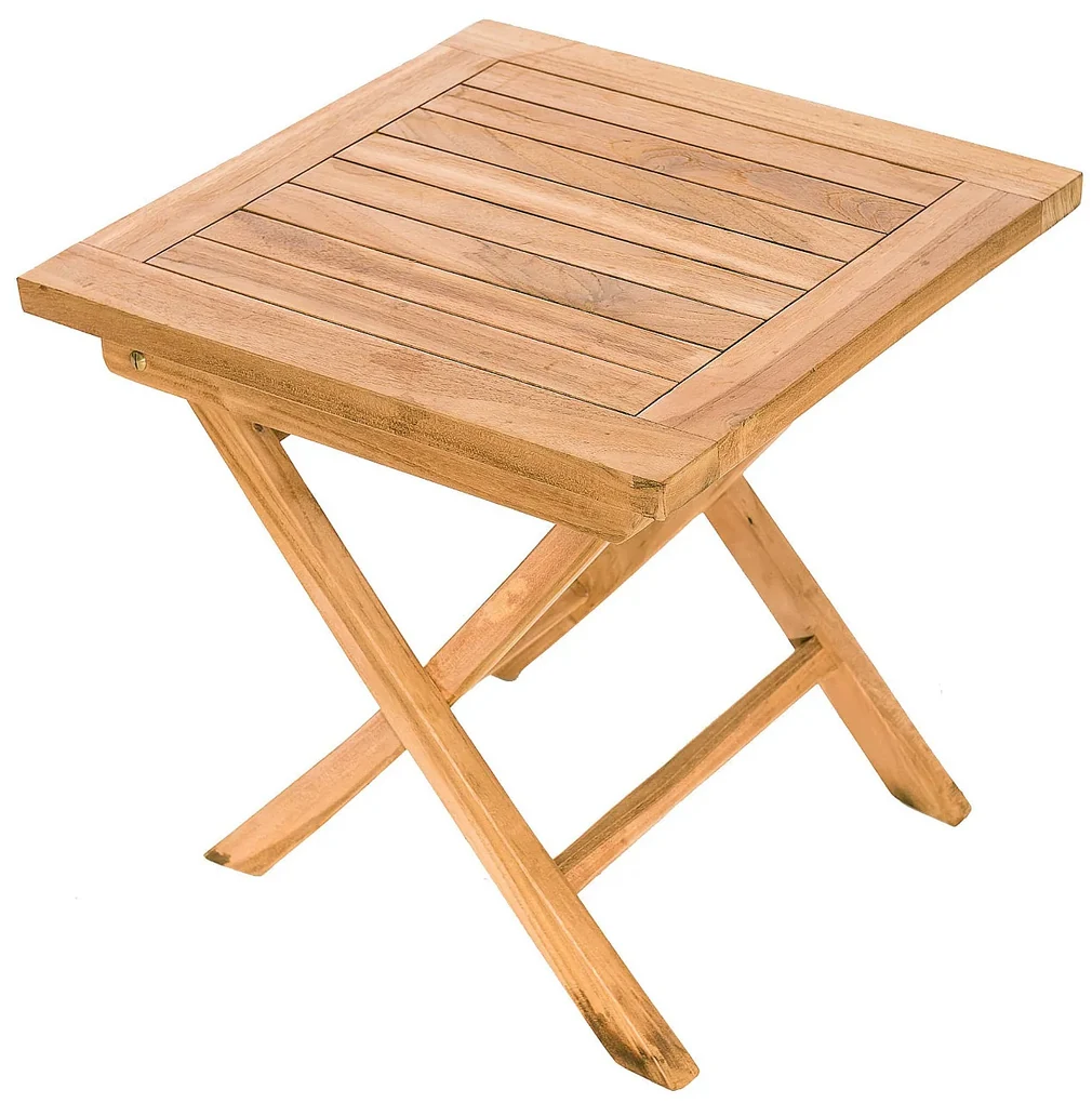 Deokork Záhradný odkládací stolík CANADA (teak)