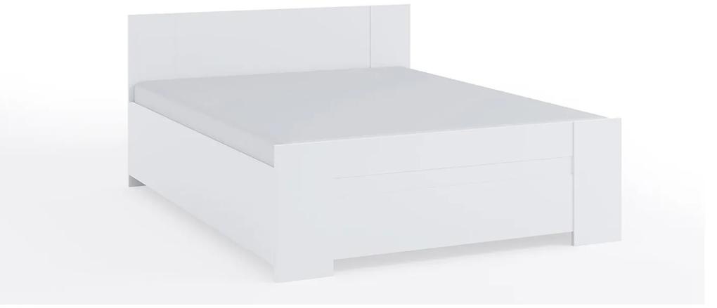 Manželská posteľ 160 cm Bonaparte P (biela) (s roštom). Vlastná spoľahlivá doprava až k Vám domov. 1051450
