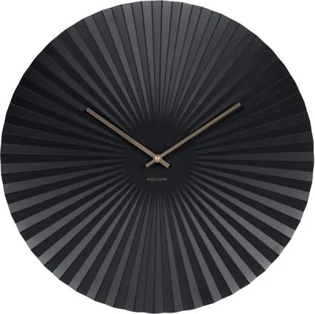 Nástěnné hodiny Trivet, 50 cm, černá Stfh-KA5658BK Time for home+