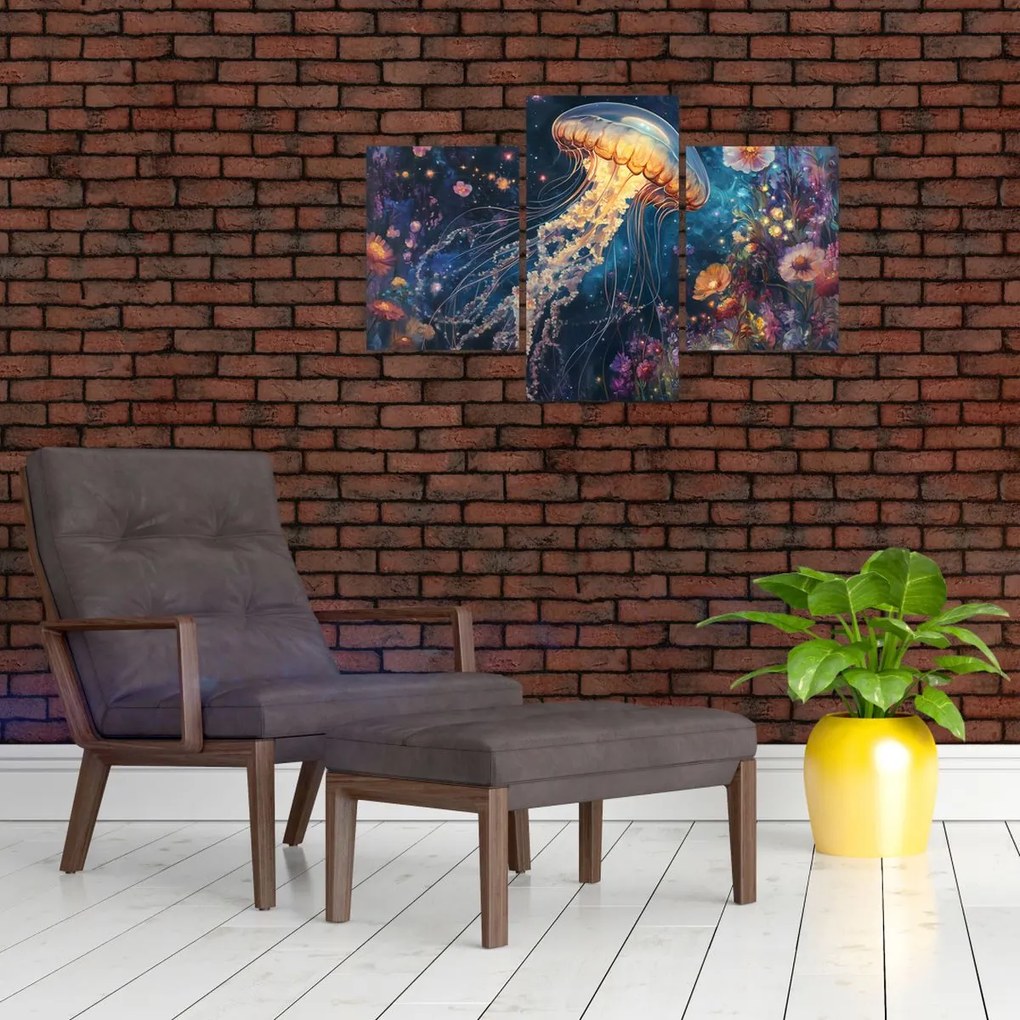 Obraz - Magická medúza (90x60 cm)