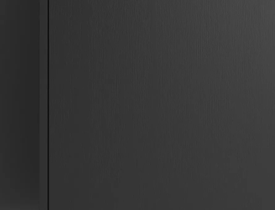 TV skrinka Harmony, čierna/čierny mramor