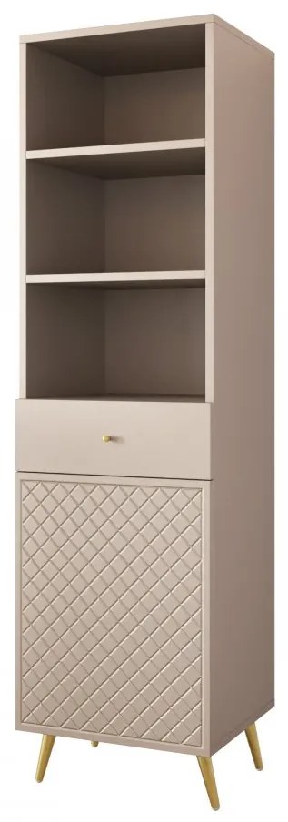 Regál Borunti 1D1SZ, Farby: čierna