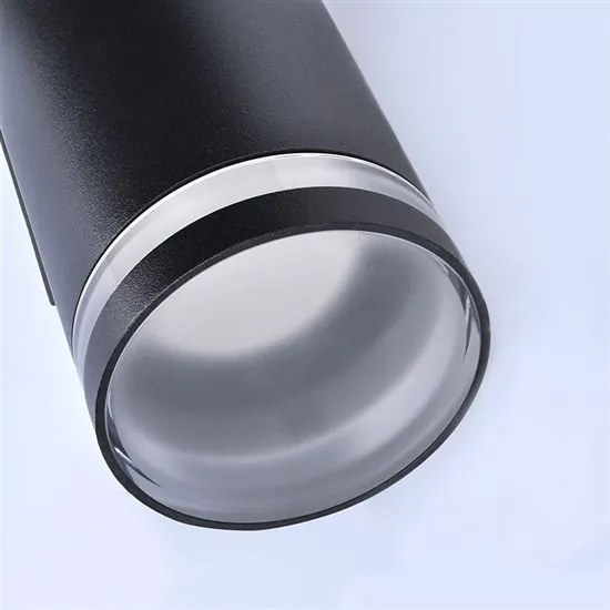 SOLIGHT Vonkajšie nástenné svietidlo POTENZA 2xGU10 | IP54, čierne