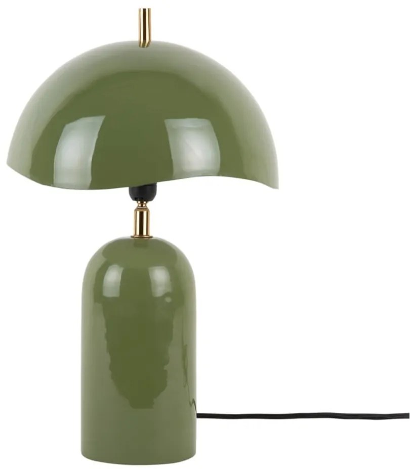 Tmavozelená stolová lampa (výška 41 cm) Querido – Leitmotiv