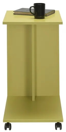 Odkladací stolík 65x35 cm zelená