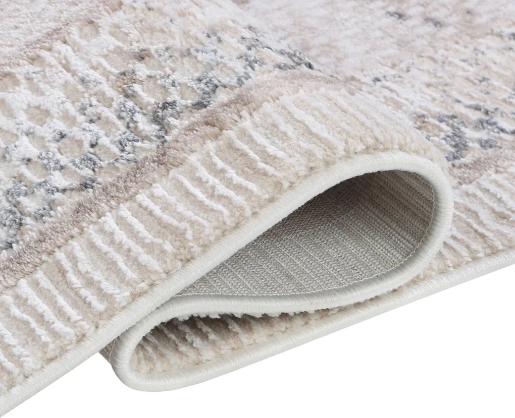 TA Koberec PK55A BIELA COMO HBV Rozmer: 80x150 cm