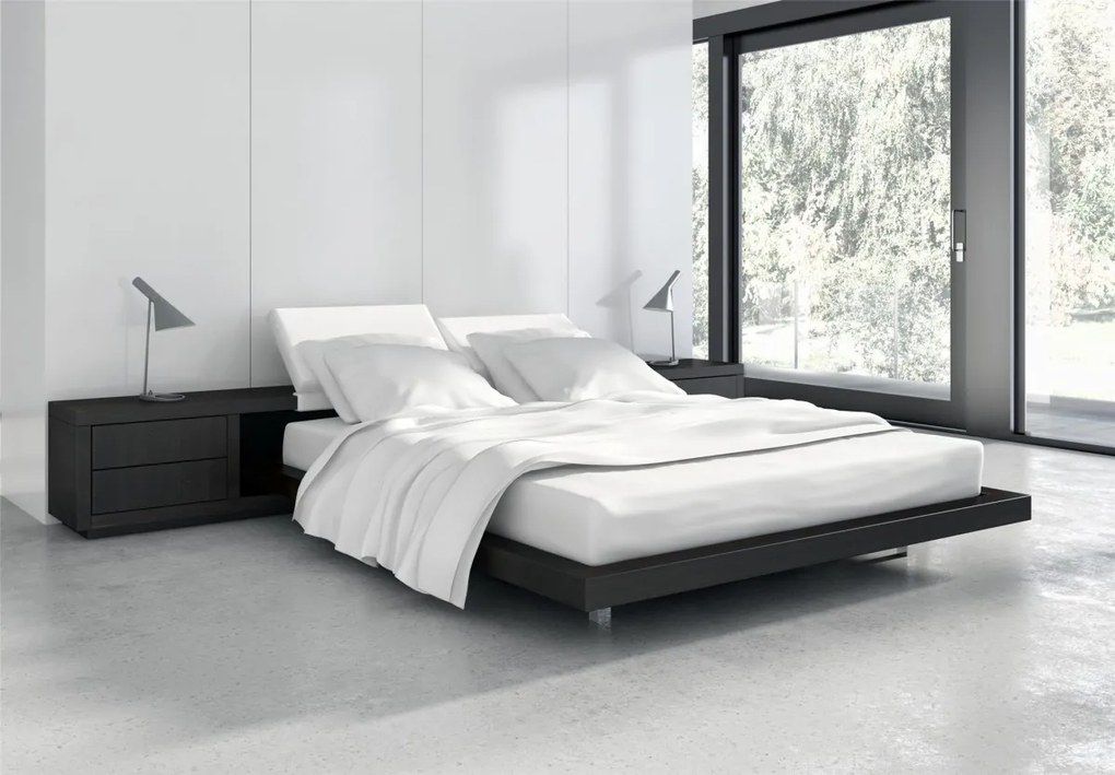 Froté prestieradlo s gumou Vanille 90x200 cm biele