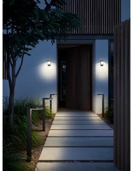 Nordlux - LED solárna lampa s čidlom RICA LED/5W/3,7V IP44