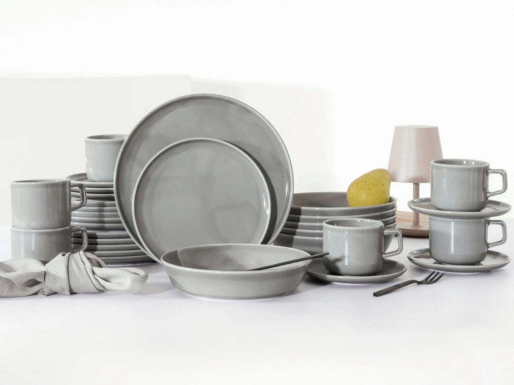 XXXLutz KOMBINOVANÝ SERVIS Chef Collection Grau 30-dielne Creatable - Online Only bytové doplnky - 007768066801