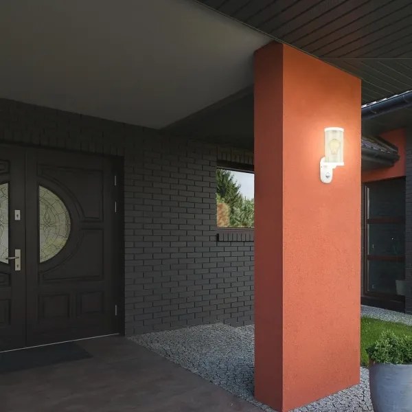 Briloner 3628-016 - Vonkajšie nástenné svietidlo 1xE27/12W/230V IP44 biela