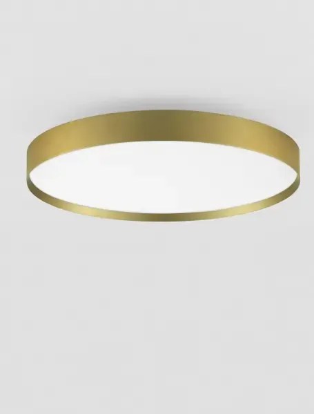 LED stmievateľné zlaté dizajnové stropné svietidlo Roi 50