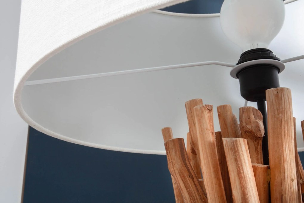 Stojacia lampa Servant 153cm longan wood