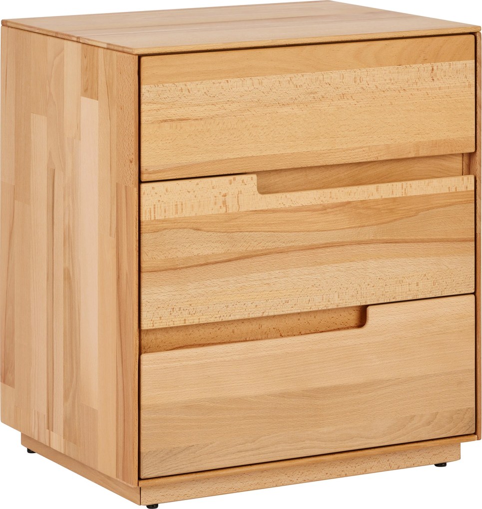 XXXLutz NOČNÝ STOLÍK, jadrový buk, jadrový buk, 50/60/40 cm MID.YOU - Online Only spálne - 002748011601