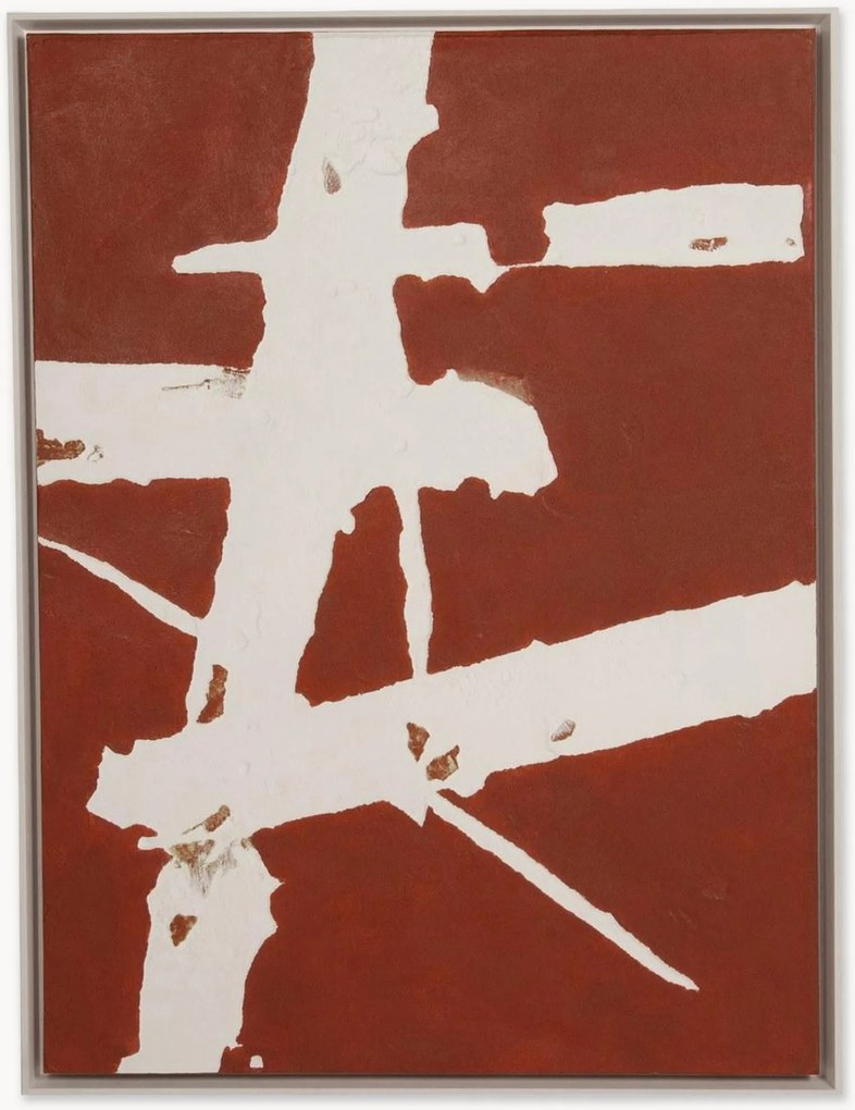 Ručne maľovaný obraz na plátne v ráme Abstract