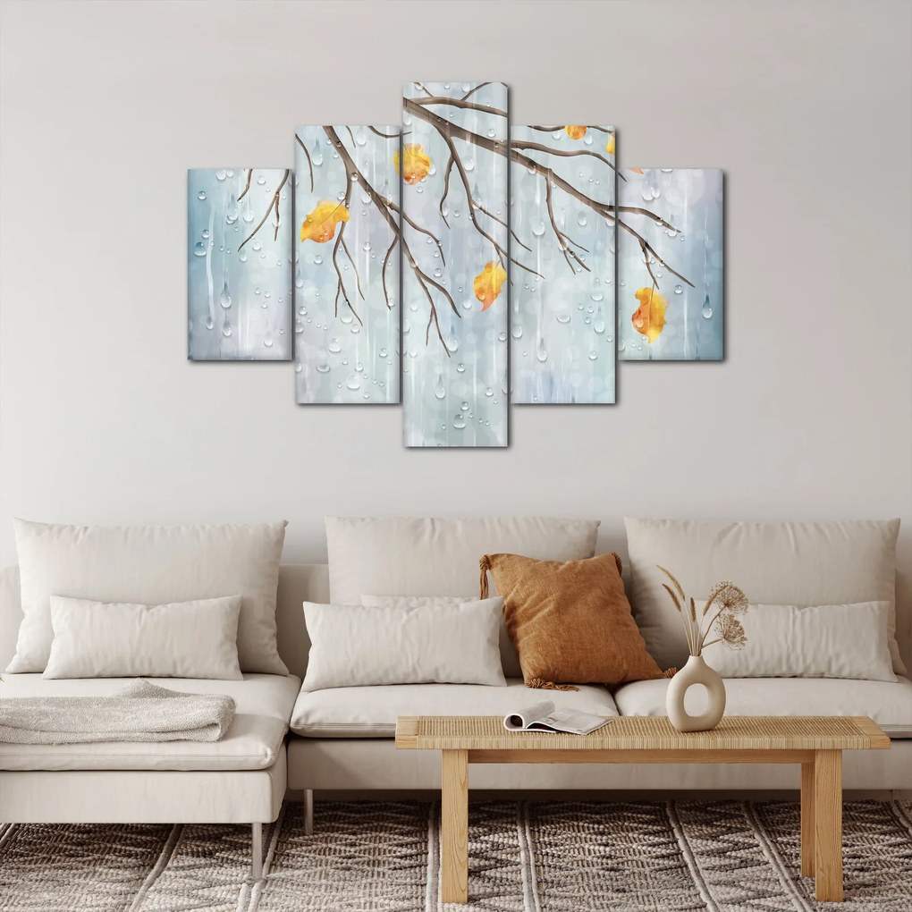Obraz - Daždivý jeseň (150x105 cm)