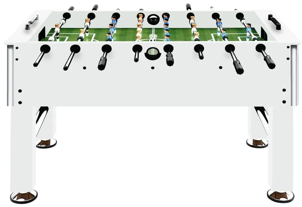 Stolný futbal oceľ 60 kg 140x74,5x87,5 cm biely