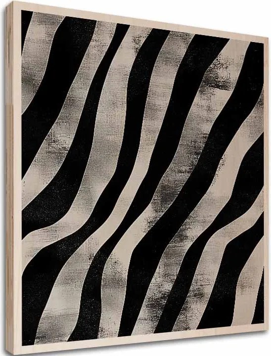 Obraz na dreve - Rytmy škandinávskej prírody