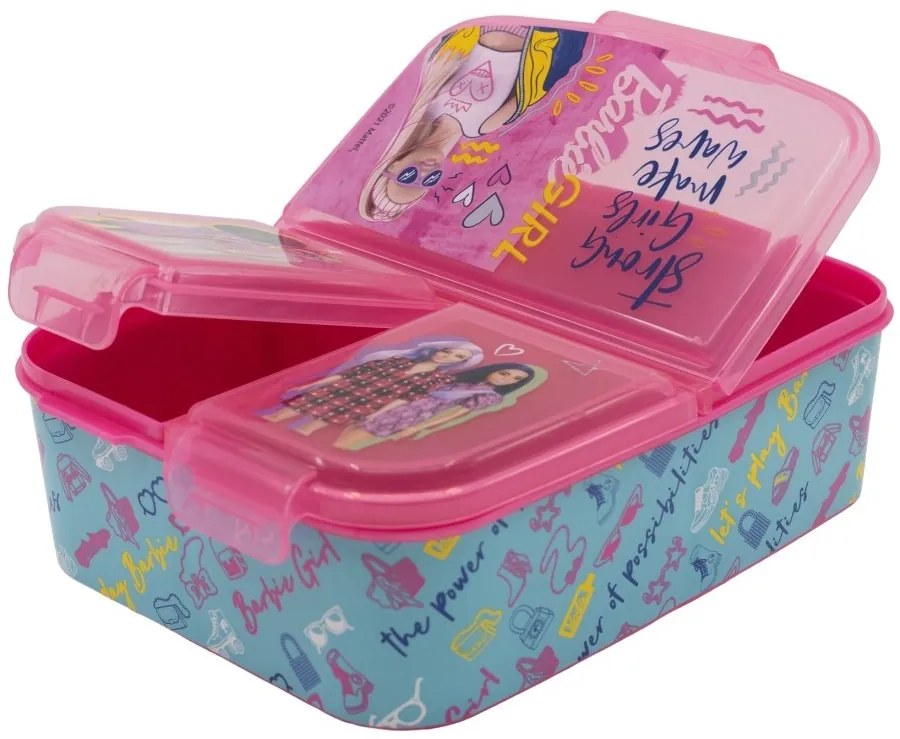 Multibox na desiatu Barbie s 3 priehradkami