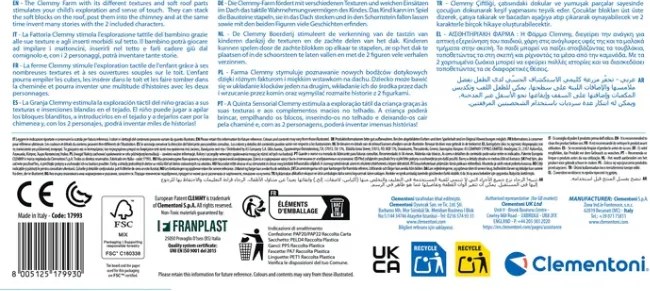 Clemmy Farm senzorický triedič pre psov Clementoni 17993