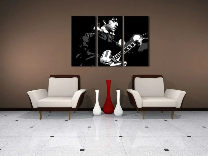 Ručne maľovaný POP Art obraz Oasis 3 dielny oa2