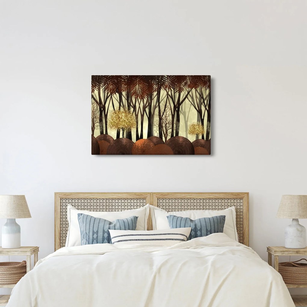 Obraz - Dekoratívne les (90x60 cm)