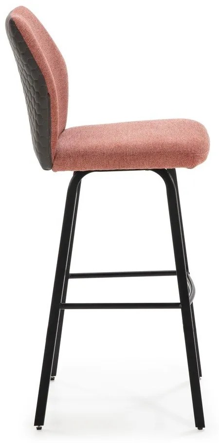 Barové stoličky v lososovoružovej farbe v súprave 2 ks 75 cm Pol – Marckeric