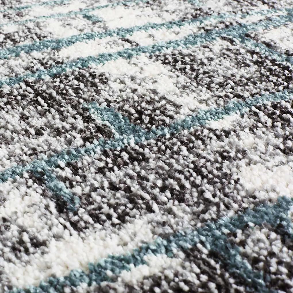 Dekorstudio Moderný koberec MODA SOFT sivo modrý 1139 Rozmer koberca: 160x225cm