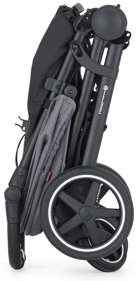 PETITE&MARS Kočík športový Royal 2 Black Ultimate Grey