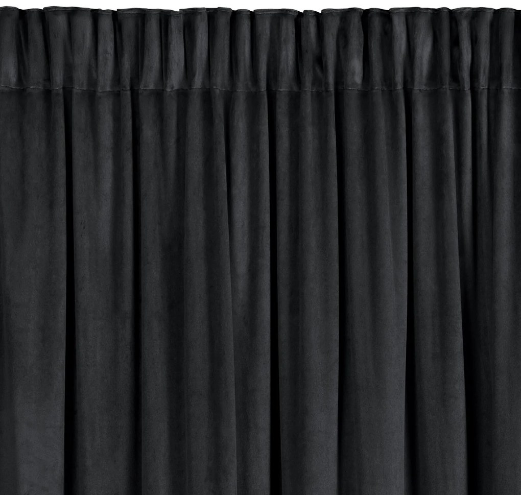 ZATEMŇOVACÍ ZÁVES NA PÁSKE CARLI 140X270 CM ČIERNA