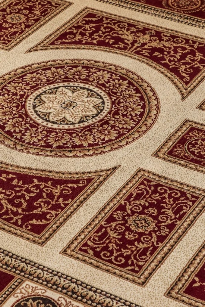 Hanse Home, Kusový koberec Herat 105992 Red, 80x120, červená, chodba / predsieň