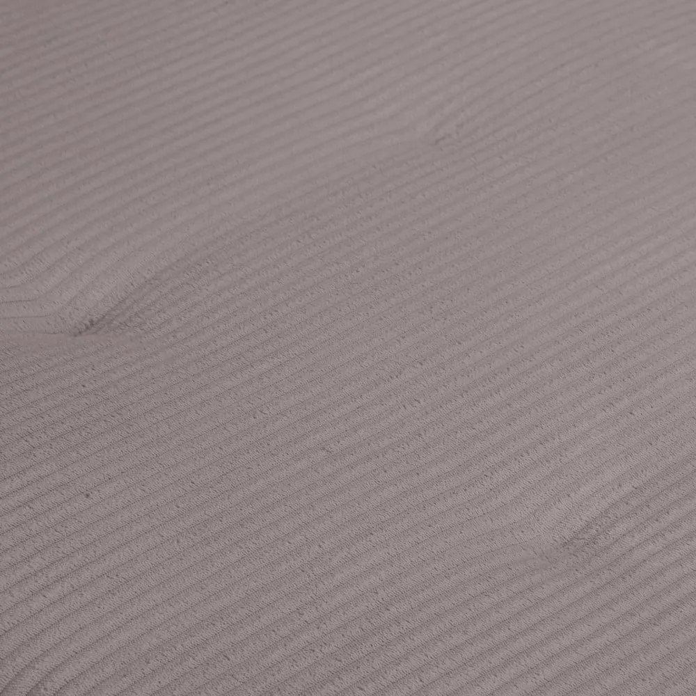 Sivá menčestrová rohová pohovka (ľavý roh) Ariella – Ropez