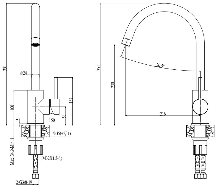 ALVEUS CZ SET ALVEUS ROCK 30/55 + BATERIE ROXA 55