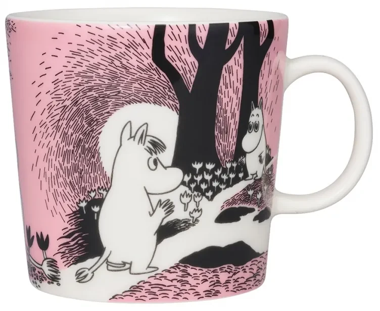 Hrnček Moomin Love 0,4l, ružový