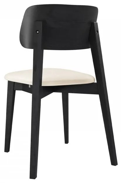 Čalúnená jedálenská stolička KT63/C, Dostupné poťahy: Magic Velvet 2216, Farby: buk