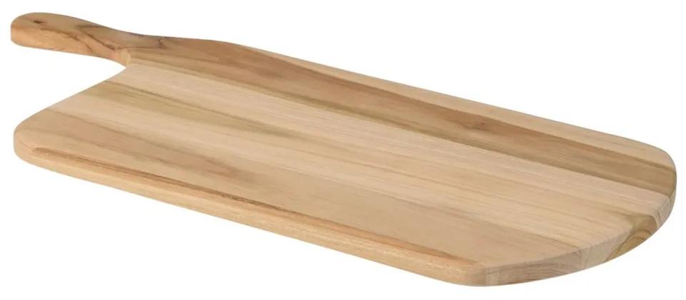 Excellent Houseware Doska na krájanie Teak, teakové drevo, 45x19 cm