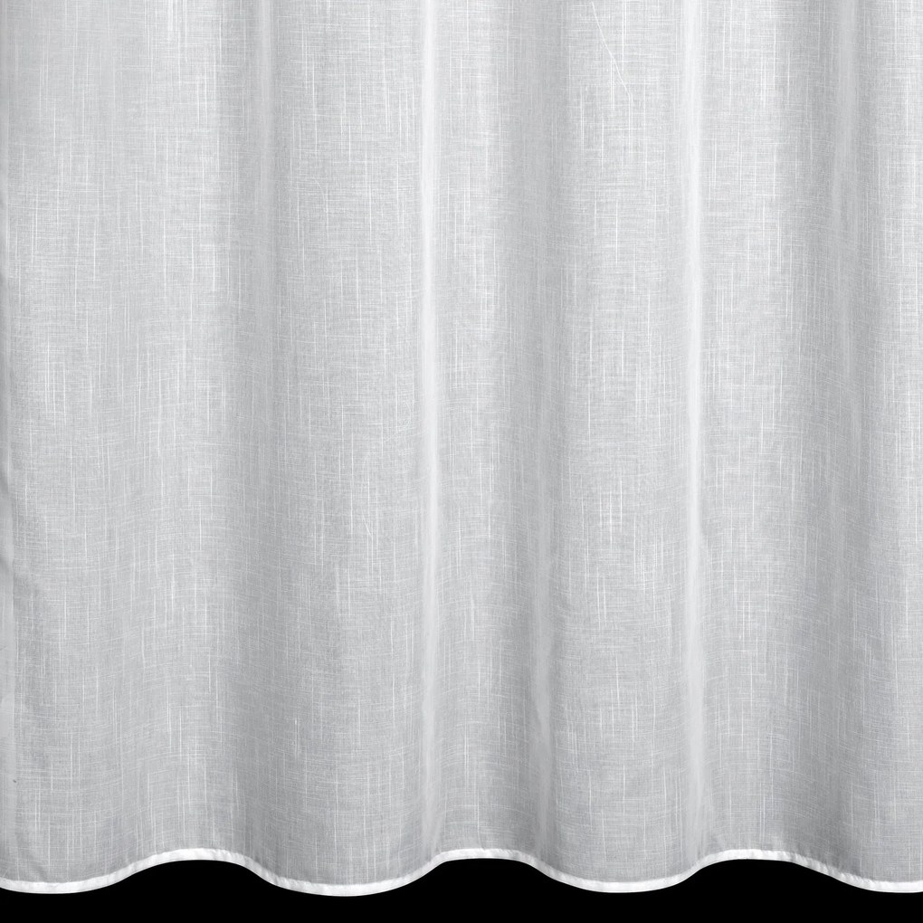 ZÁCLONA NA PÁSKE ANNA 140X270 CM BIELA