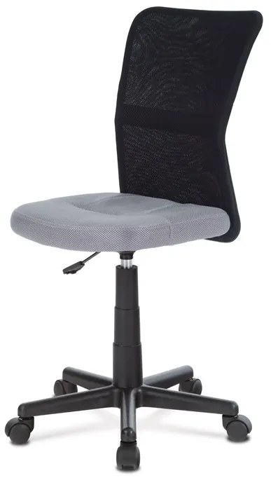 BONTEC Detská stolička, výškovo nastaviteľná, šedá sieťovina, KA-2325 GREY Farba: Ružová