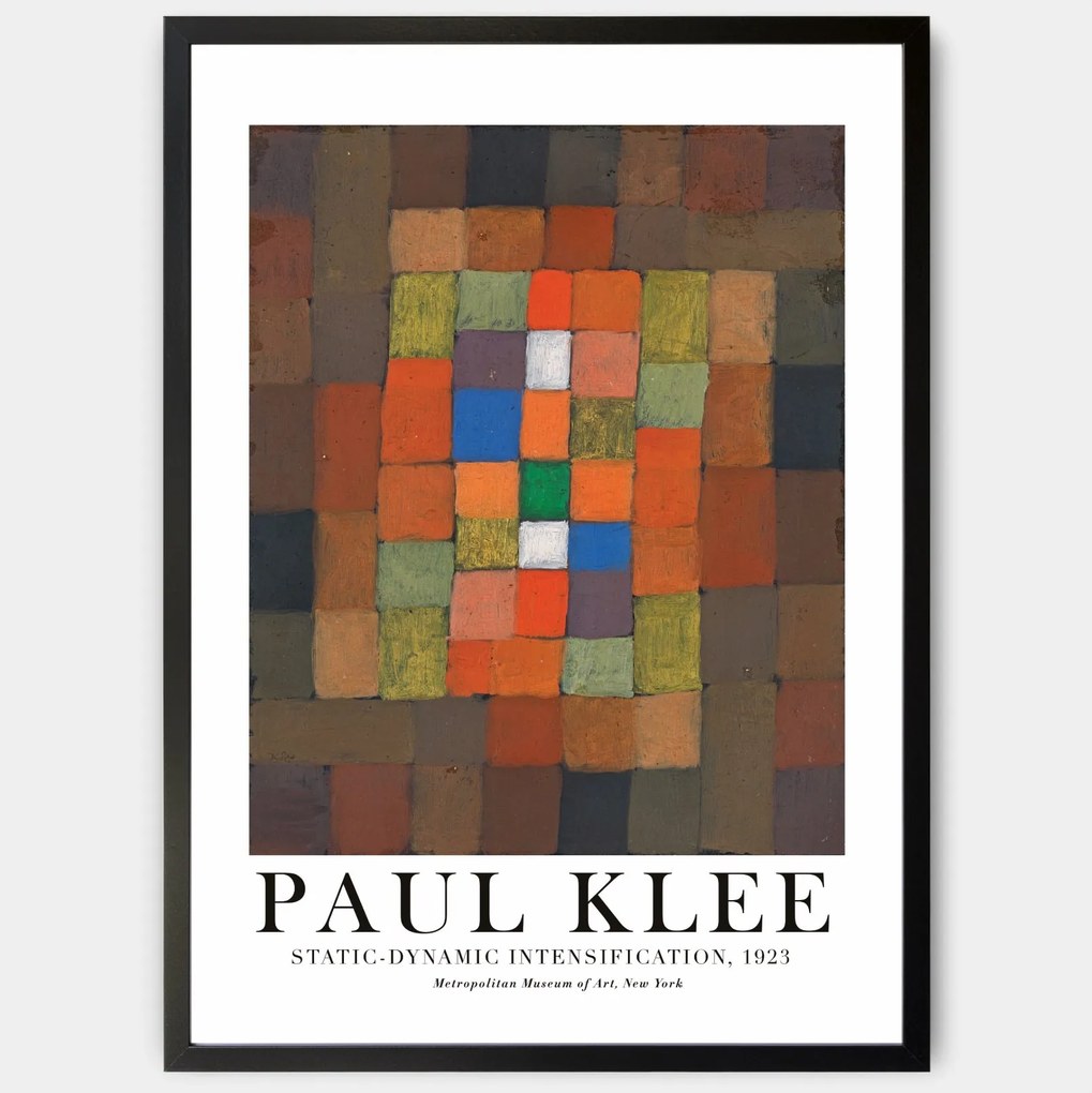 Plagát Static-Dynamic Intensification | Paul Klee