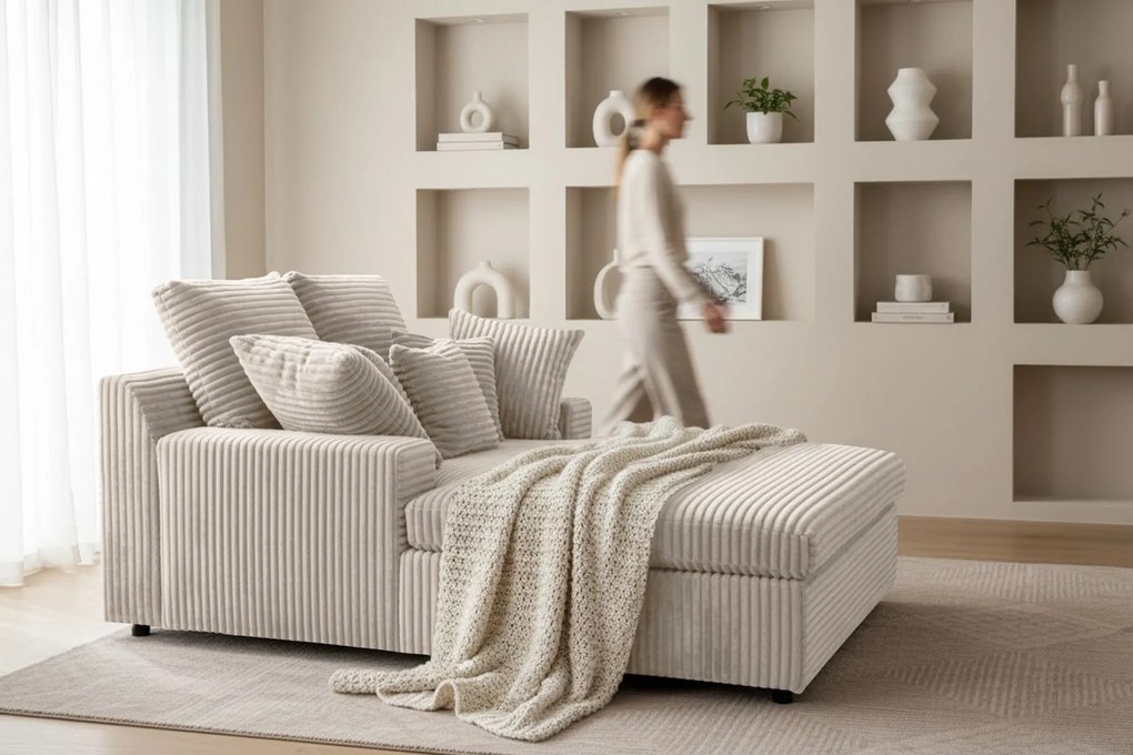 POHOVKA / LEŇOŠKA LARGO 153 × 173 TILIA 03 BÉŽOVÁ