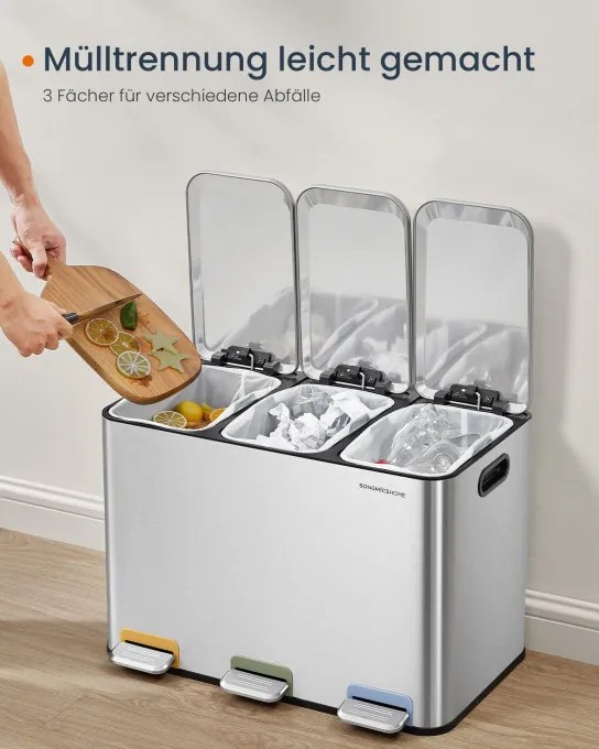 Recyklačný odpadkový kôš LTB740E45