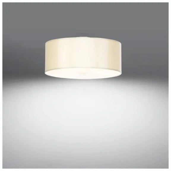 Sollux SL.0759 - Stropné svietidlo SKALA 3xE27/60W/230V pr. 30 cm biela