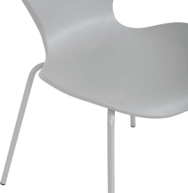 Jedálenská stolička sivá CT-X7034 GREY