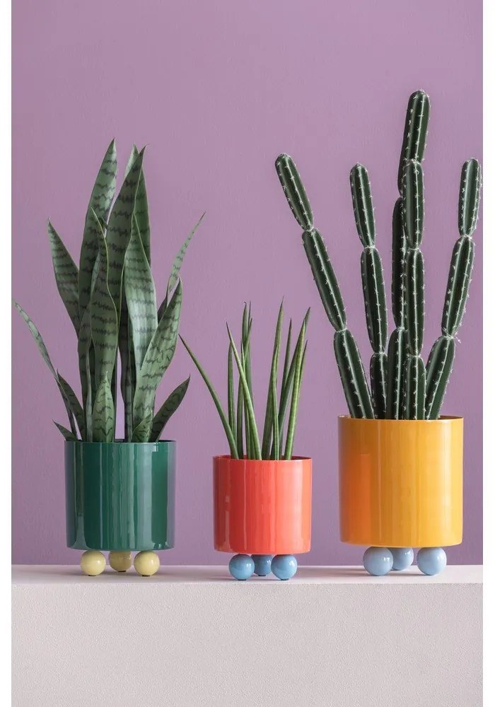 Kovový obal na kvetináč ø 18 cm Double Funky – PT LIVING