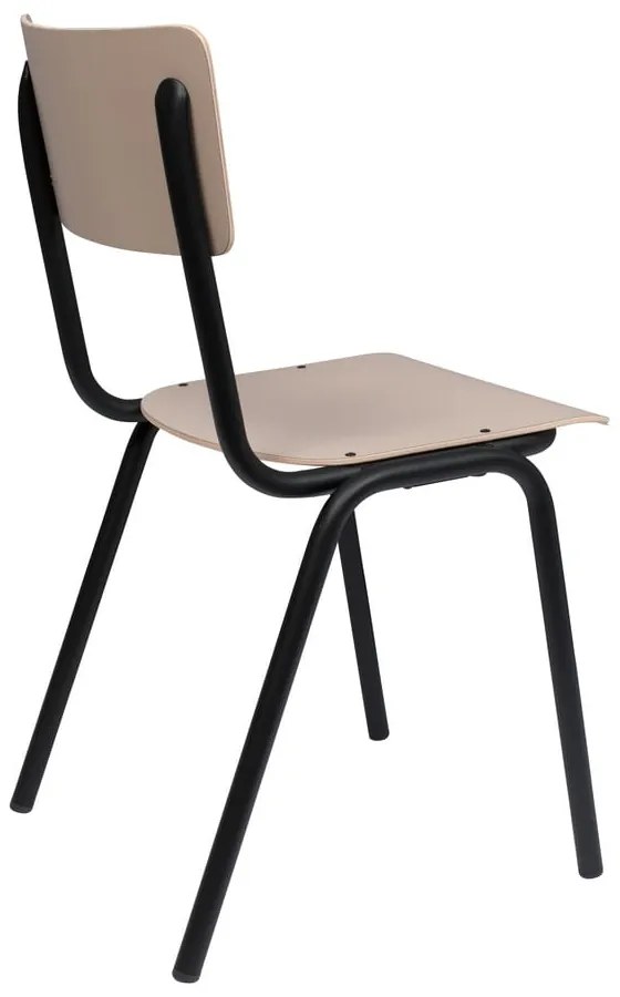 Béžové jedálenské stoličky v súprave 4 ks Back to school – Zuiver