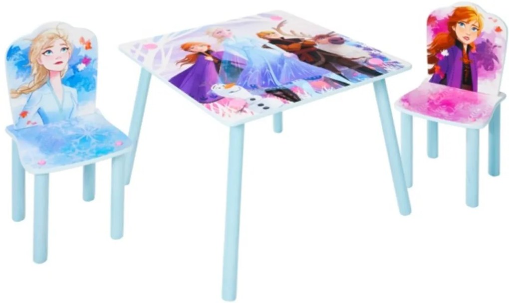 Detský stôl s stoličkami Frozen 2 Detský stôl s stoličkami Frozen 2
