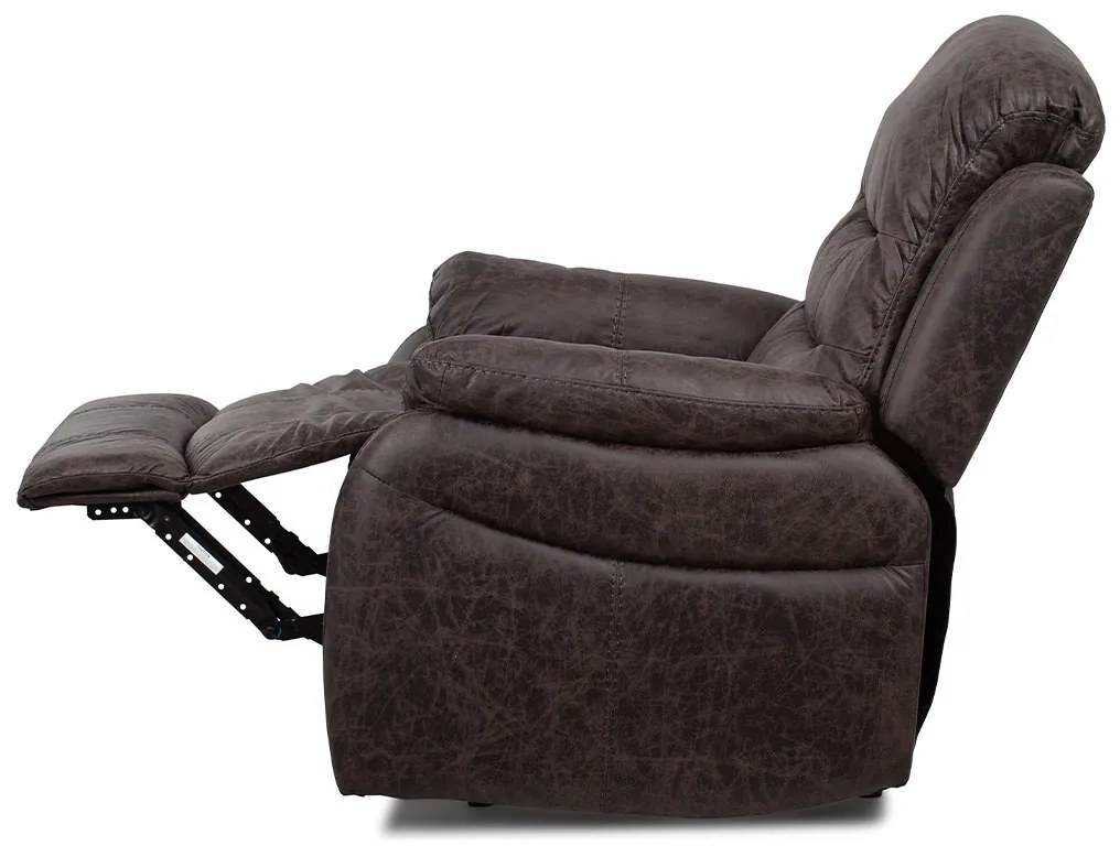polohovateľné kreslo COZY BROWN