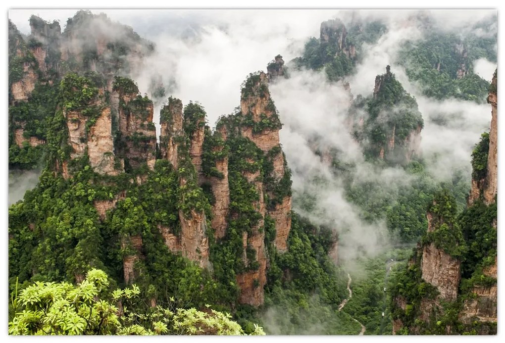 Obraz - National Park Zhangjiajie, Čína (90x60 cm)