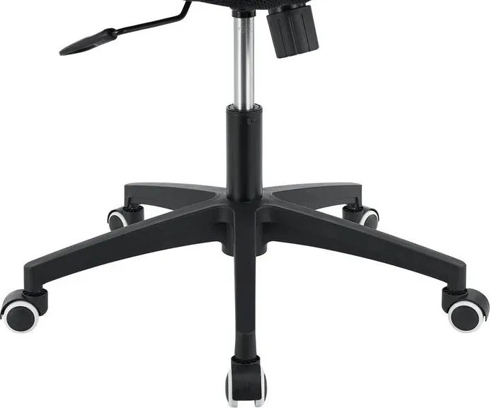 Ergonomická kancelárska stolička, čierna s opierkou hlavy