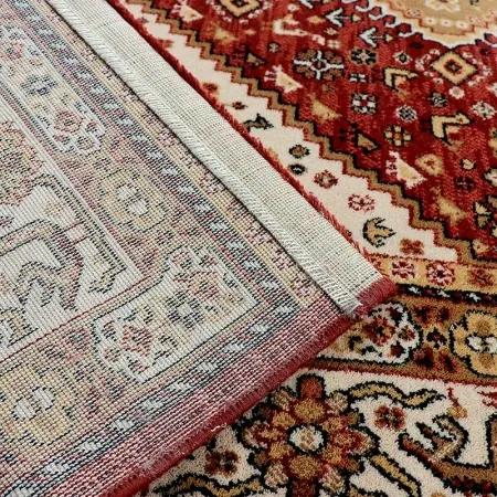 Koberce Breno Kusový koberec PRAGUE 93/IB2R, červená, viacfarebná,67 x 120 cm