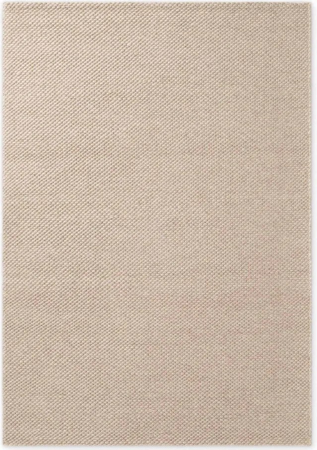 Béžový ručne tkaný vlnený koberec 140x200 cm Lyon Beans – Elle Decoration